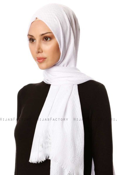 Nalini - White Hijab - Özsoy