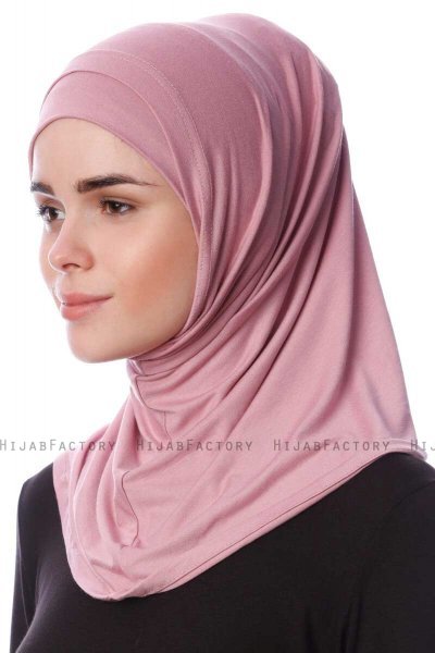 Nehir - Dusty Pink 2-Piece Al Amira Hijab