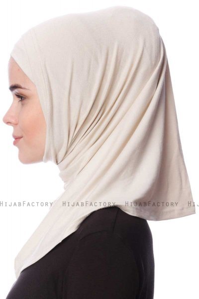 Nehir - Light Beige 2-Piece Al Amira Hijab