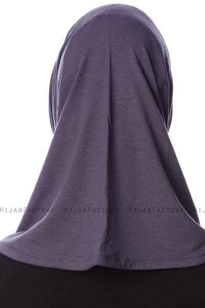 Nehir - Dark Grey 2-Piece Al Amira Hijab