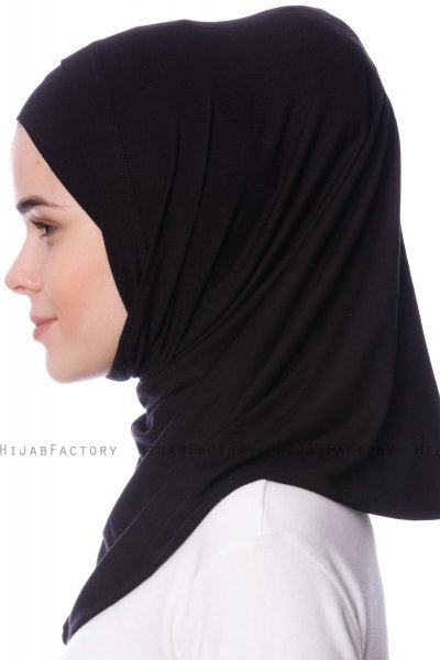 Nehir - Black 2-Piece Al Amira Hijab