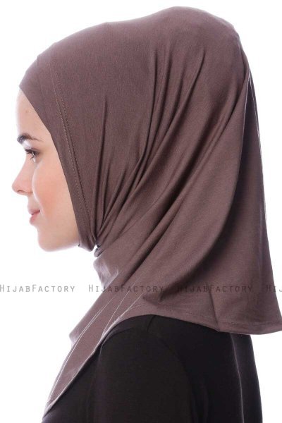 Nehir - Taupe 2-Piece Al Amira Hijab