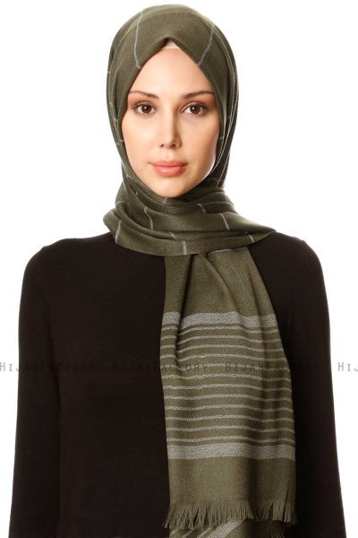 Nihal - Khaki Hijab - Özsoy