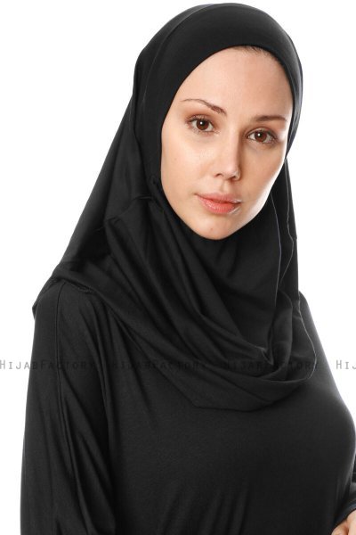 Nisa - Black Prayer Dress - Miss Halima