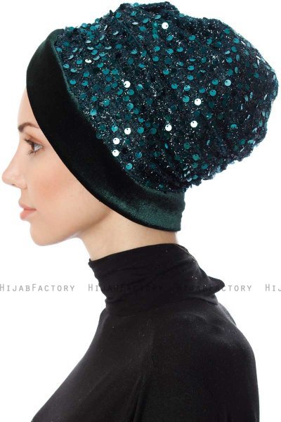 Nurten - Dark Green Turban