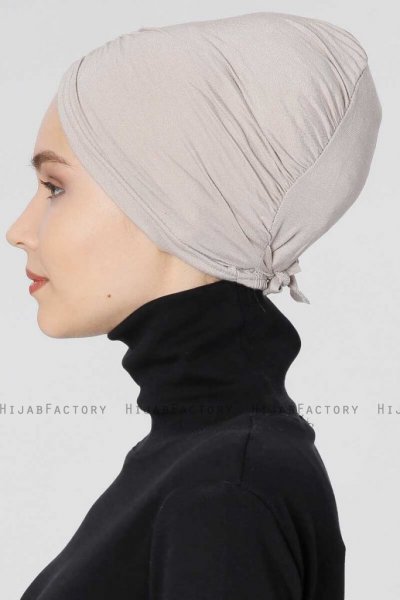 Pileli Ljus Taupe Criss Cross Underslöja 200610c