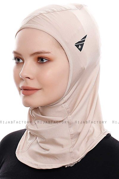 Pinar - Light Taupe Sport Hijab - Ecardin