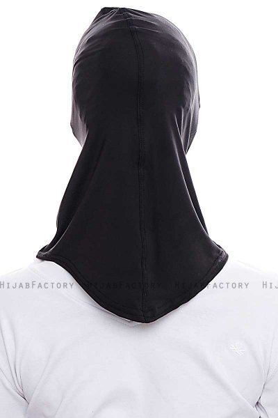 Pinar - Black Sport Hijab - Ecardin