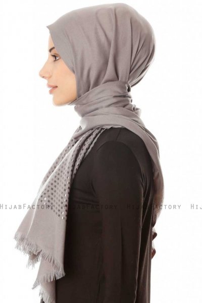 Reyhan - Grey Hijab - Özsoy