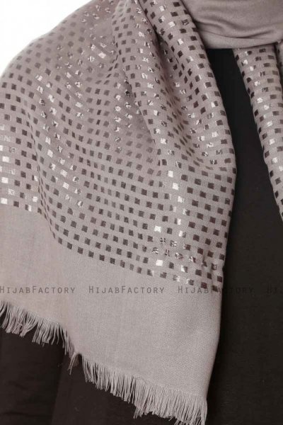 Reyhan - Grey Hijab - Özsoy