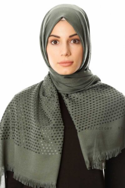 Reyhan - Dark Khaki Hijab - Özsoy