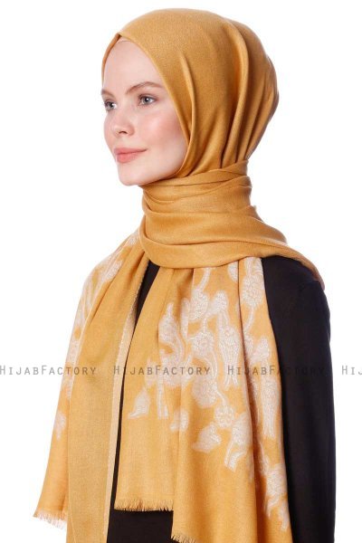 Roshan - Mustard Hijab - Özsoy