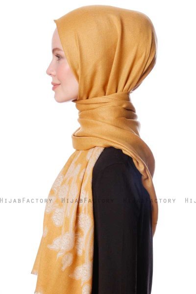 Roshan - Mustard Hijab - Özsoy