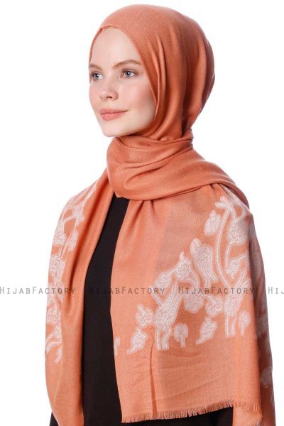 Roshan - Brick Red Hijab - Özsoy