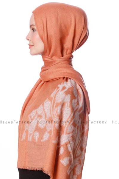 Roshan - Brick Red Hijab - Özsoy