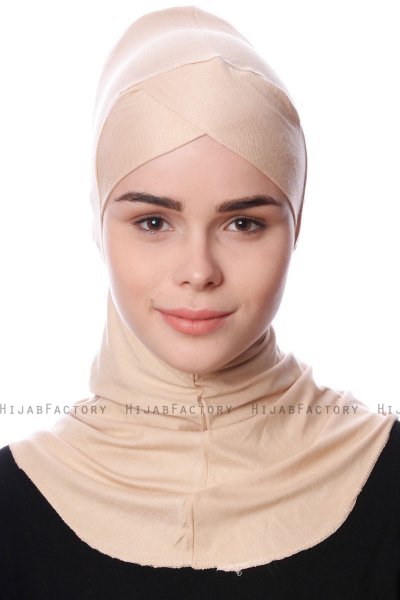 Safiye - Beige Ninja Underscarf - Ecardin