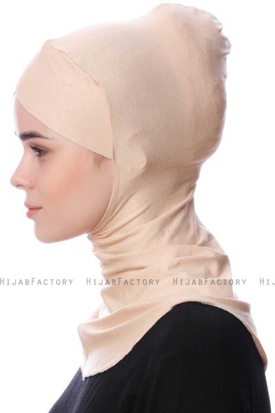 Safiye - Beige Ninja Underscarf - Ecardin