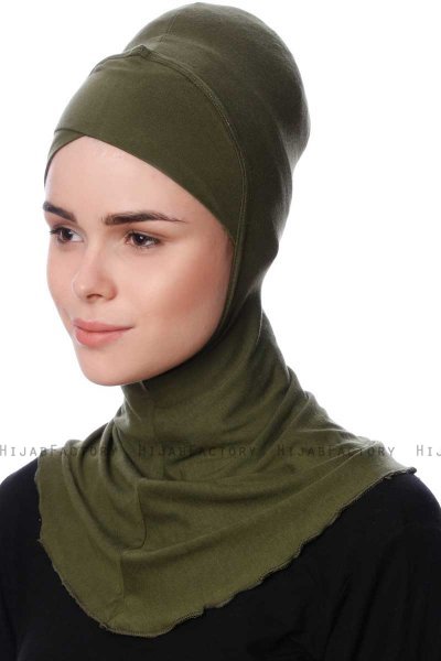 Safiye - Khaki Ninja Underscarf - Ecardin