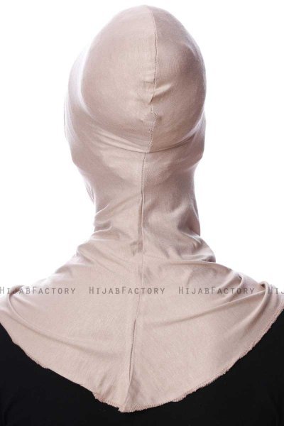Safiye - Light Taupe Ninja Underscarf - Ecardin