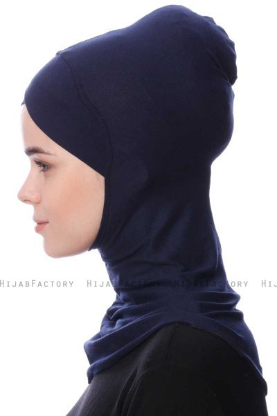 Safiye - Navy Blue Ninja Underscarf - Ecardin