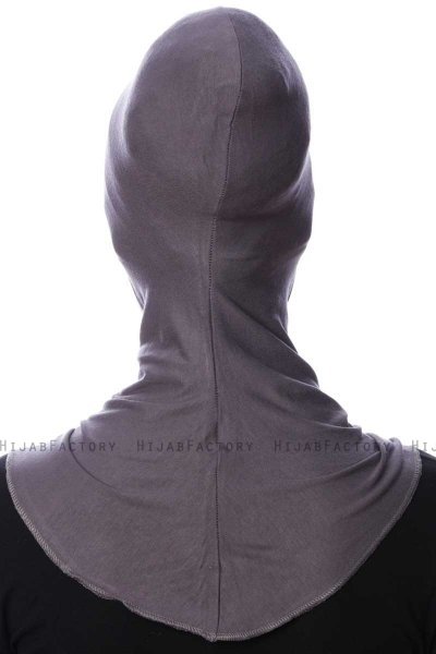 Safiye - Dark Grey Ninja Underscarf - Ecardin