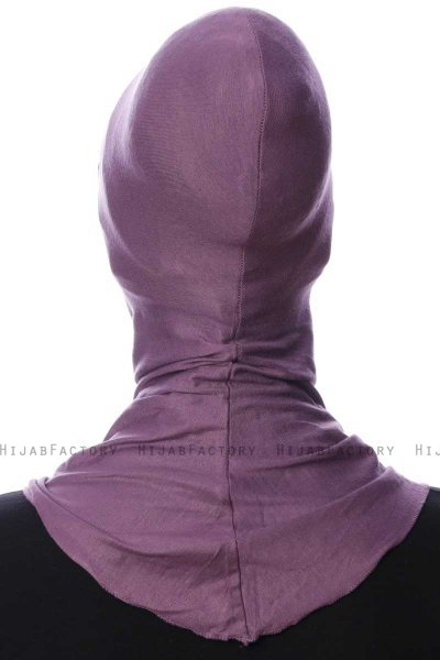 Safiye - Dark Purple Ninja Underscarf - Ecardin