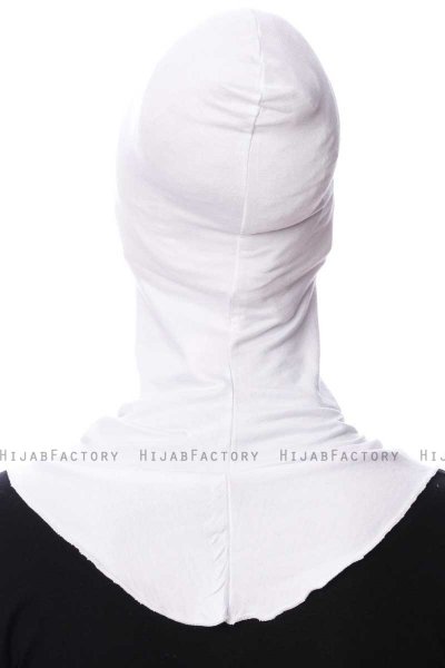Safiye - White Ninja Underscarf - Ecardin