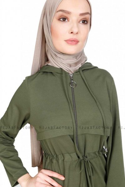 Saira Khaki Abaya Miss Halima 280372c