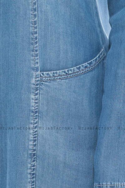 Sana Denim Klänning Med Hood Neways 280384e