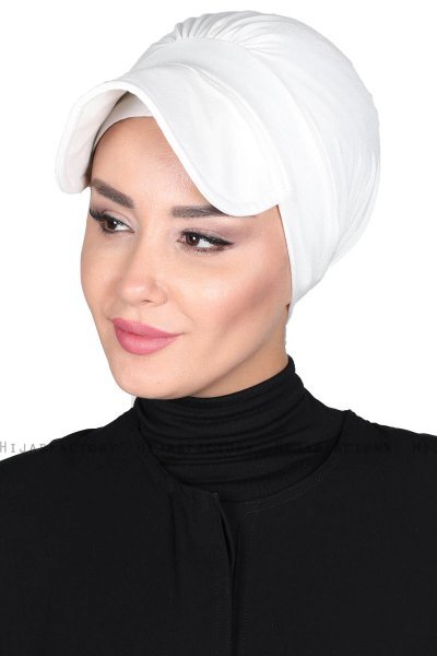 Sandra - Creme Cotton Turban - Ayse Turban