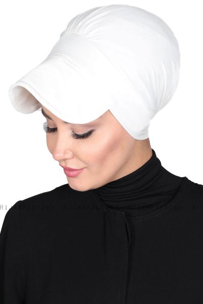 Sandra - Creme Cotton Turban - Ayse Turban