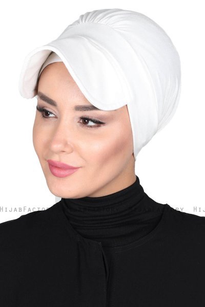 Sandra - Creme Cotton Turban - Ayse Turban