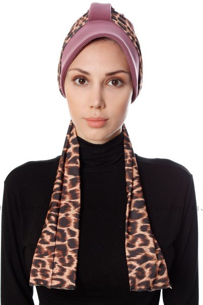 Sanem - Dark Pink Turban