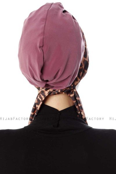 Sanem - Dark Pink Turban