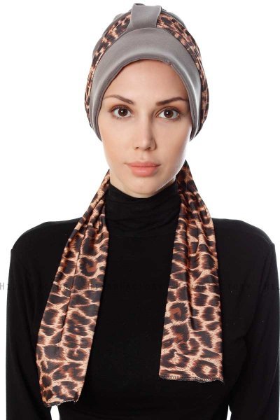 Sanem - Taupe Turban