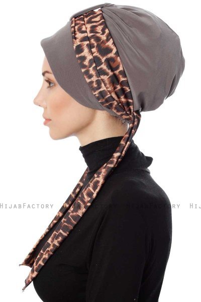 Sanem - Taupe Turban