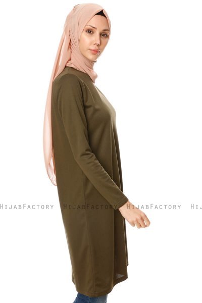 Sarah - Khaki Tunic - Miss Halima