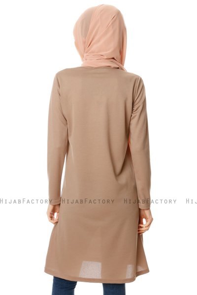 Sarah - Taupe Tunic - Miss Halima