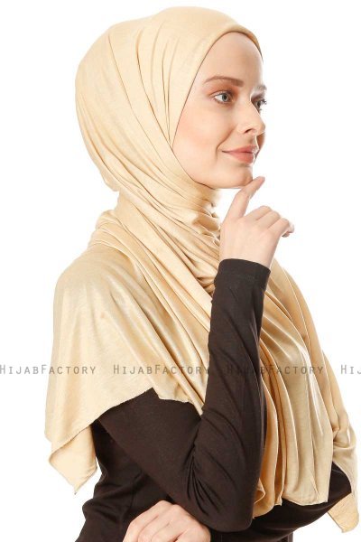 Seda - Yellow Jersey Hijab - Ecardin