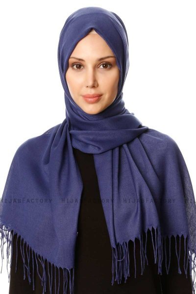 Selin - Denim Pashmina Hijab - Özsoy