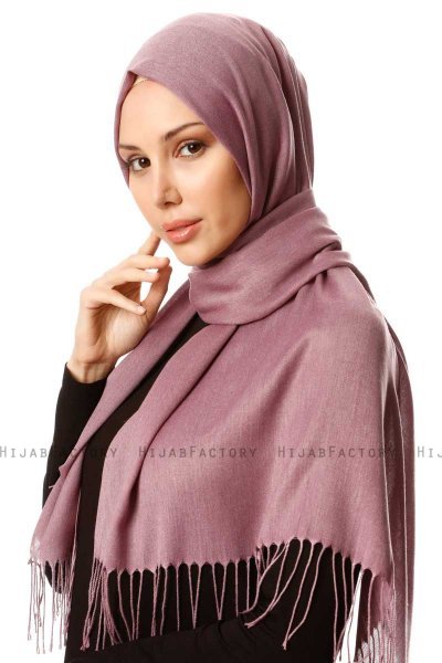 Selin - Light Purple Pashmina Hijab - Özsoy