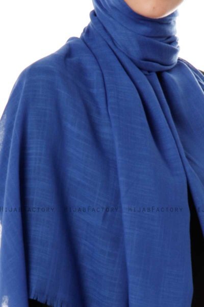 Selma - Blue Plain Color Hijab - Gülsoy