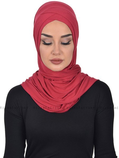Sofia - Navy Blue Practical Cotton Hijab