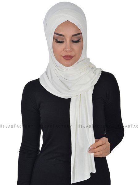 Sofia - Creme Practical Cotton Hijab