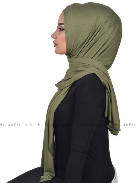 Sofia - Khaki Practical Cotton Hijab