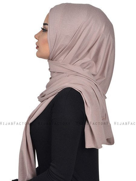 Sofia - Taupe Practical Cotton Hijab