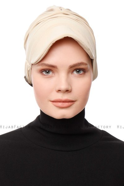 Sumeyye - Beige Turban