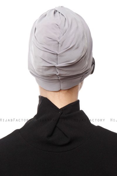 Sumeyye - Light Grey Turban