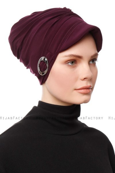 Sumeyye - Plum Turban
