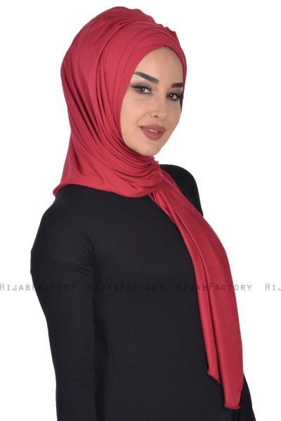 Tamara - Navy Blue Practical Cotton Hijab